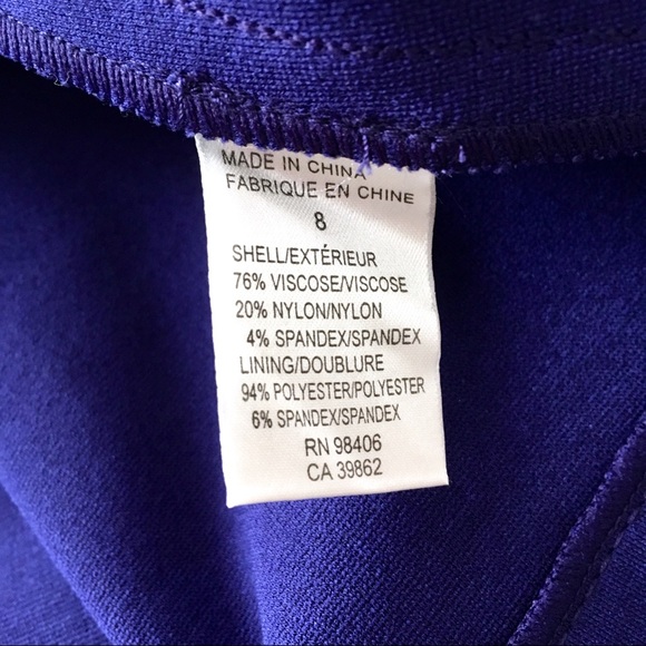 Theory Ardi Blue A-line Dress Sz 8 - Belted - Picture 5 of 8